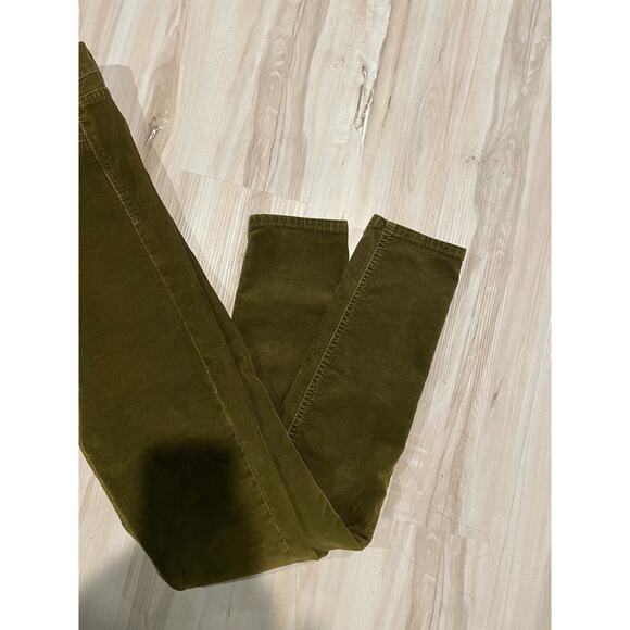 Madewell forest green skinny corduroys size 25 x 32 - Picture 4 of 7